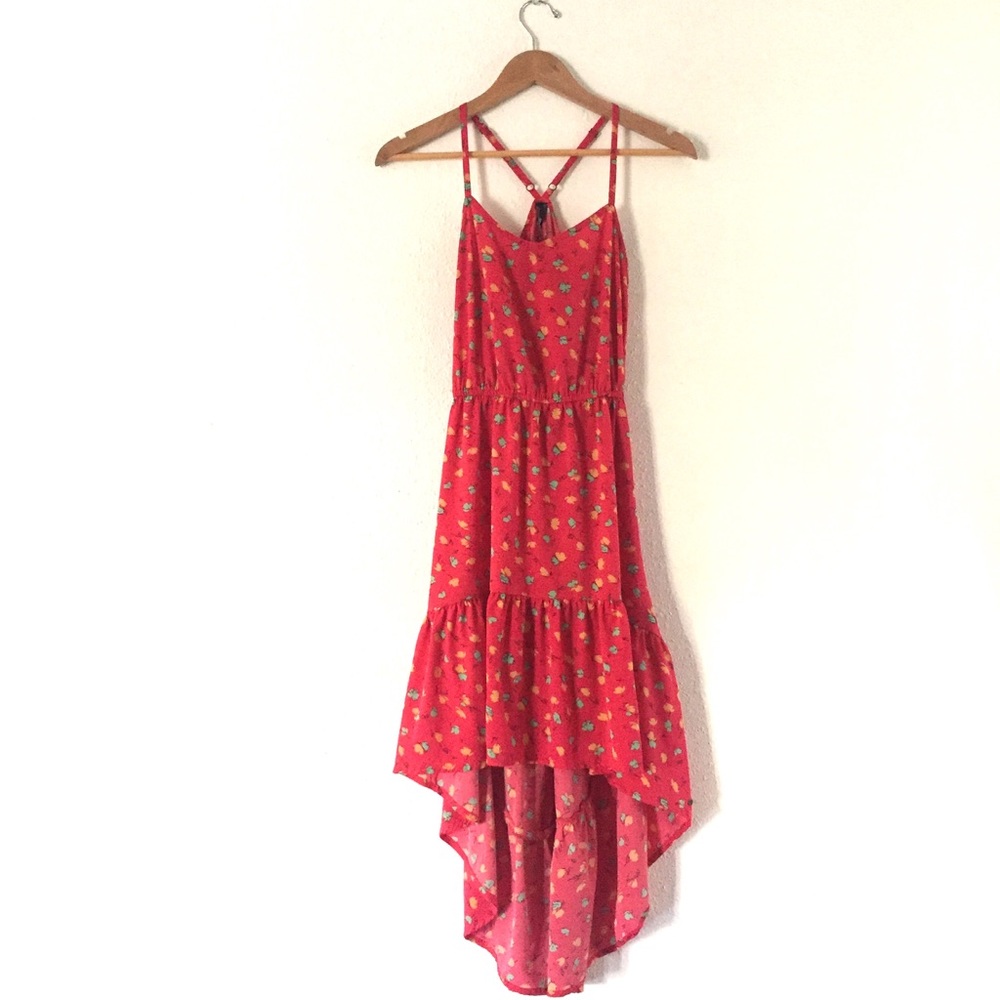 O'Neill Hi Lo Red Dress Size Small